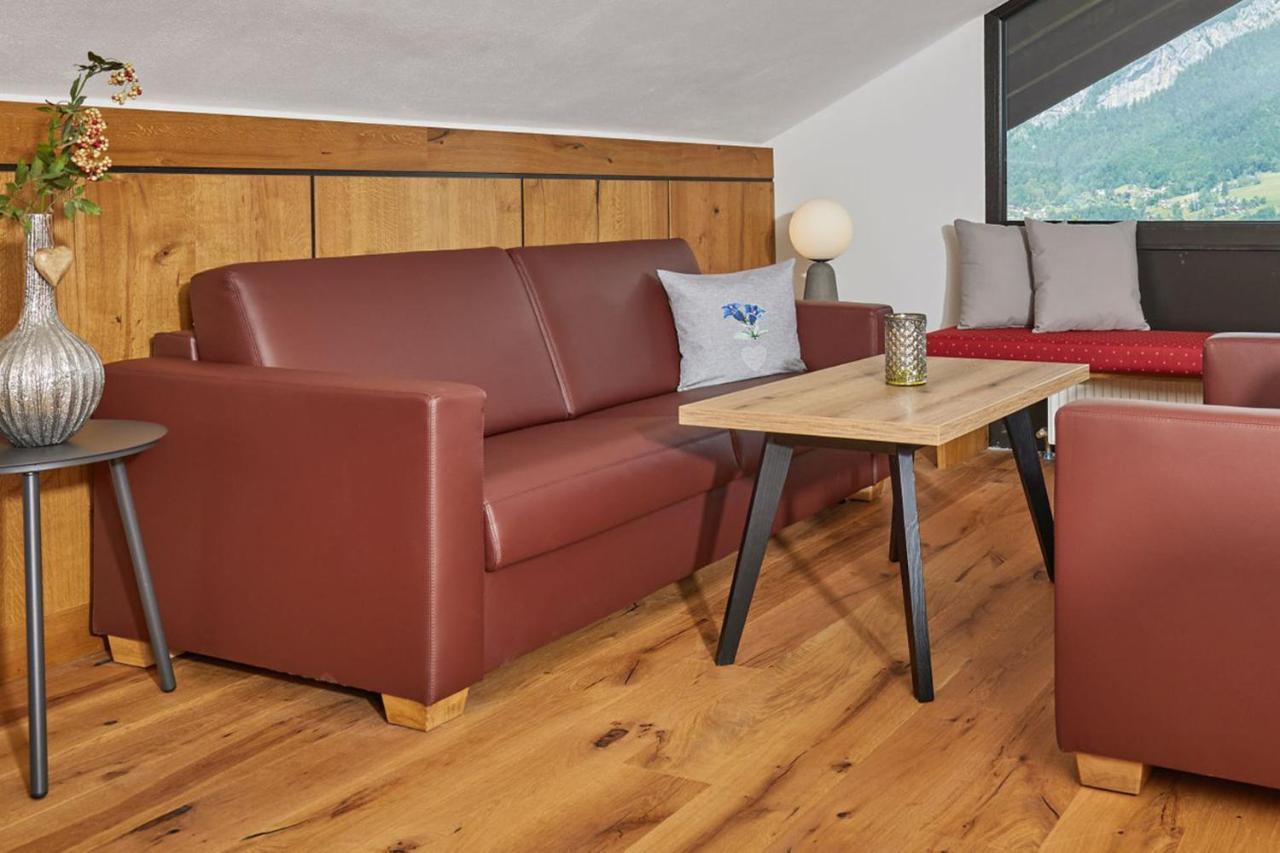 Appartement Traumblick Mit Indoorpool Und Privater Sauna Бад Гоисерн Экстерьер фото