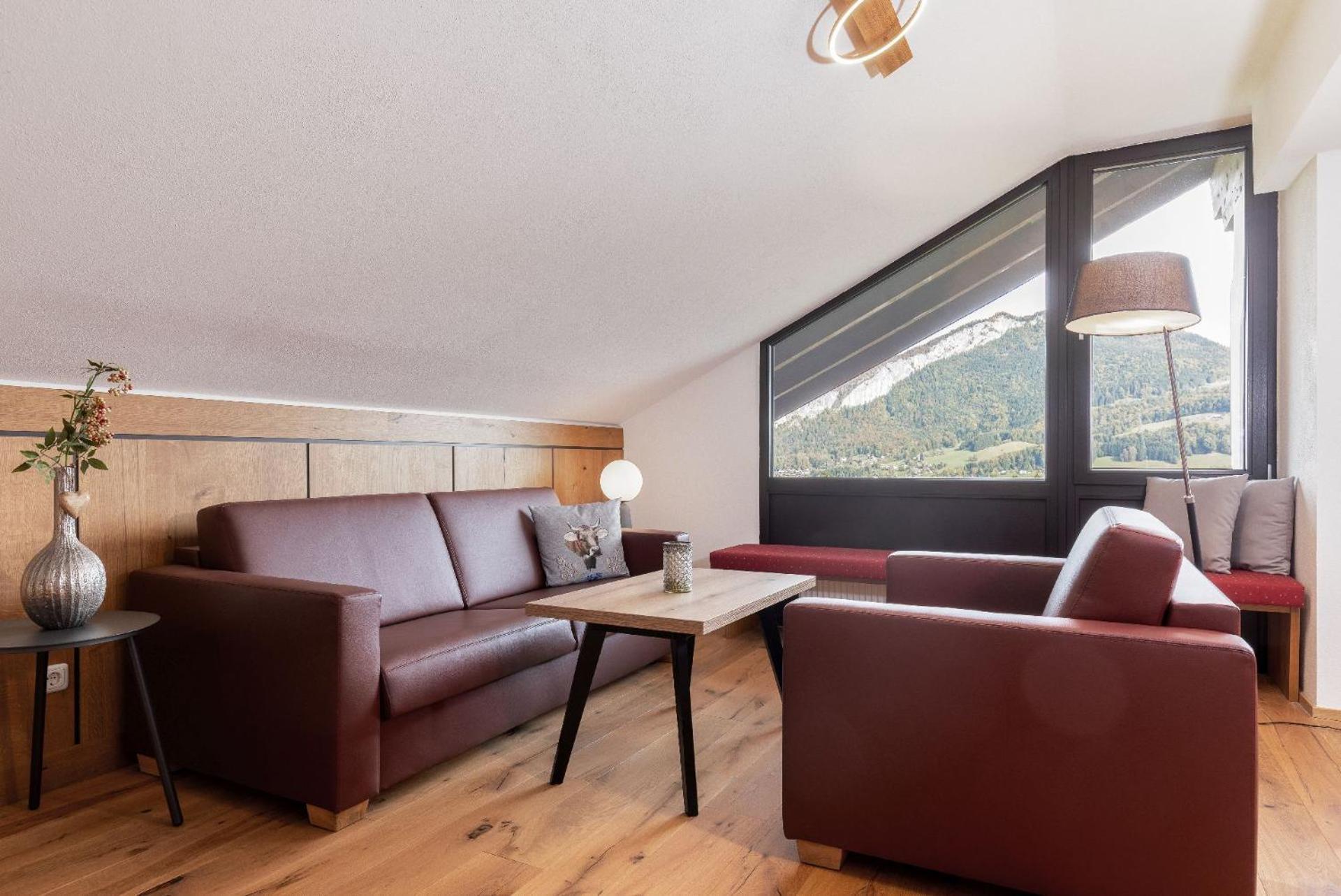 Appartement Traumblick Mit Indoorpool Und Privater Sauna Бад Гоисерн Экстерьер фото